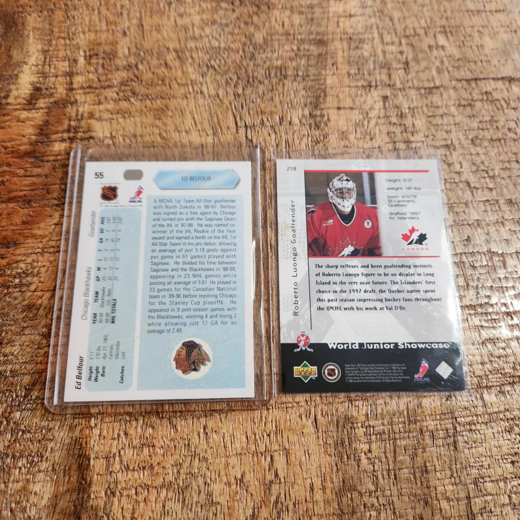 Belfour / Luongo Cards - image 2 of 2