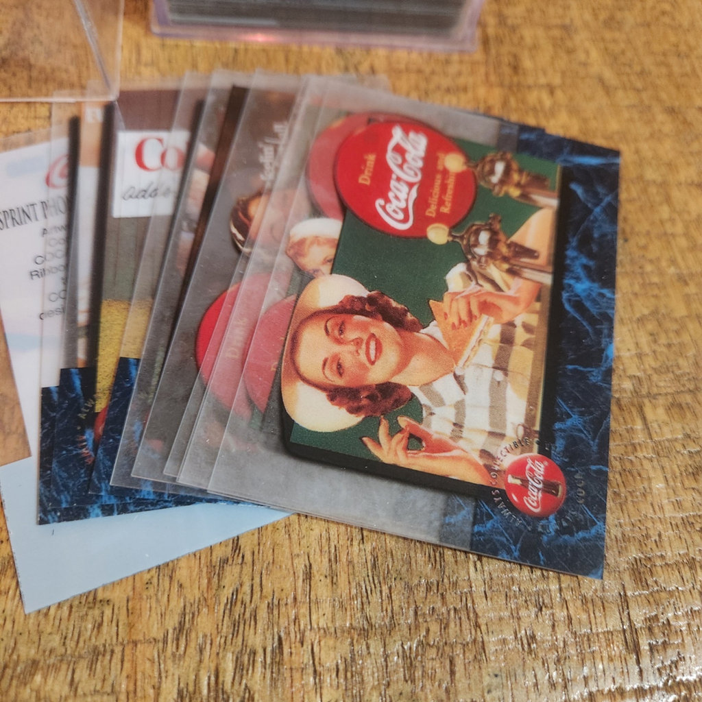 Coca Cola Acetate Trading Cards - image 4 of 5