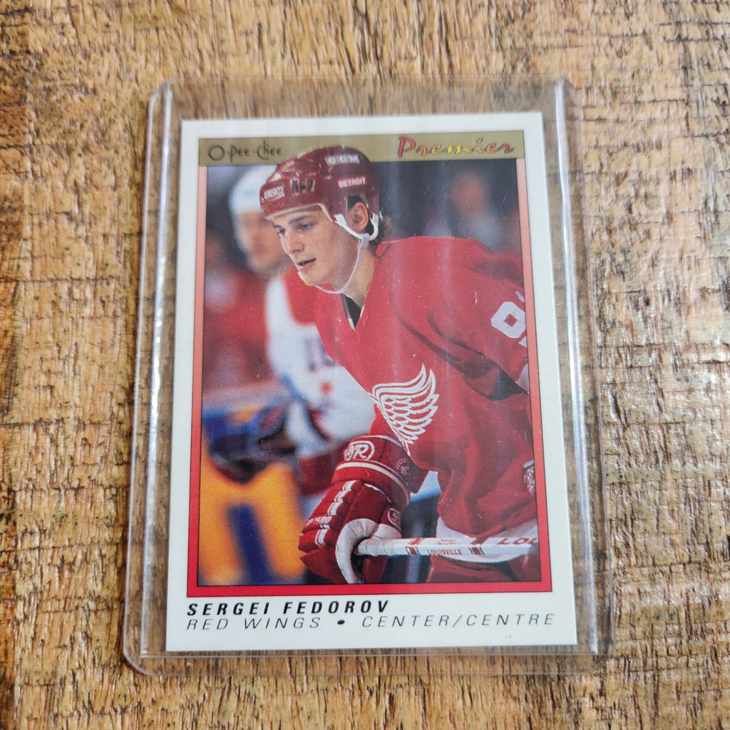 Fedorov Rookie Card - image 1 of 2