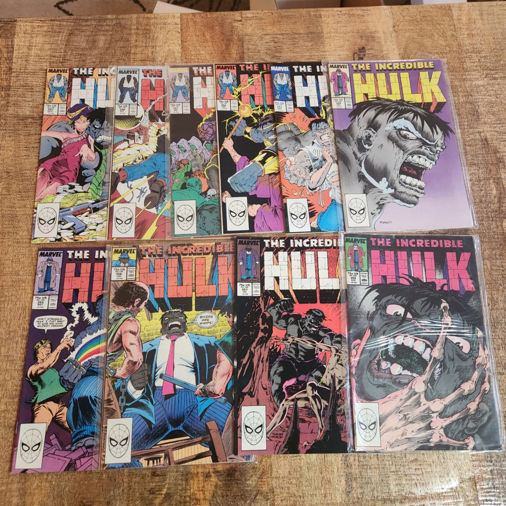 Incredible Hulk #347 349 351-358 - image 1 of 4