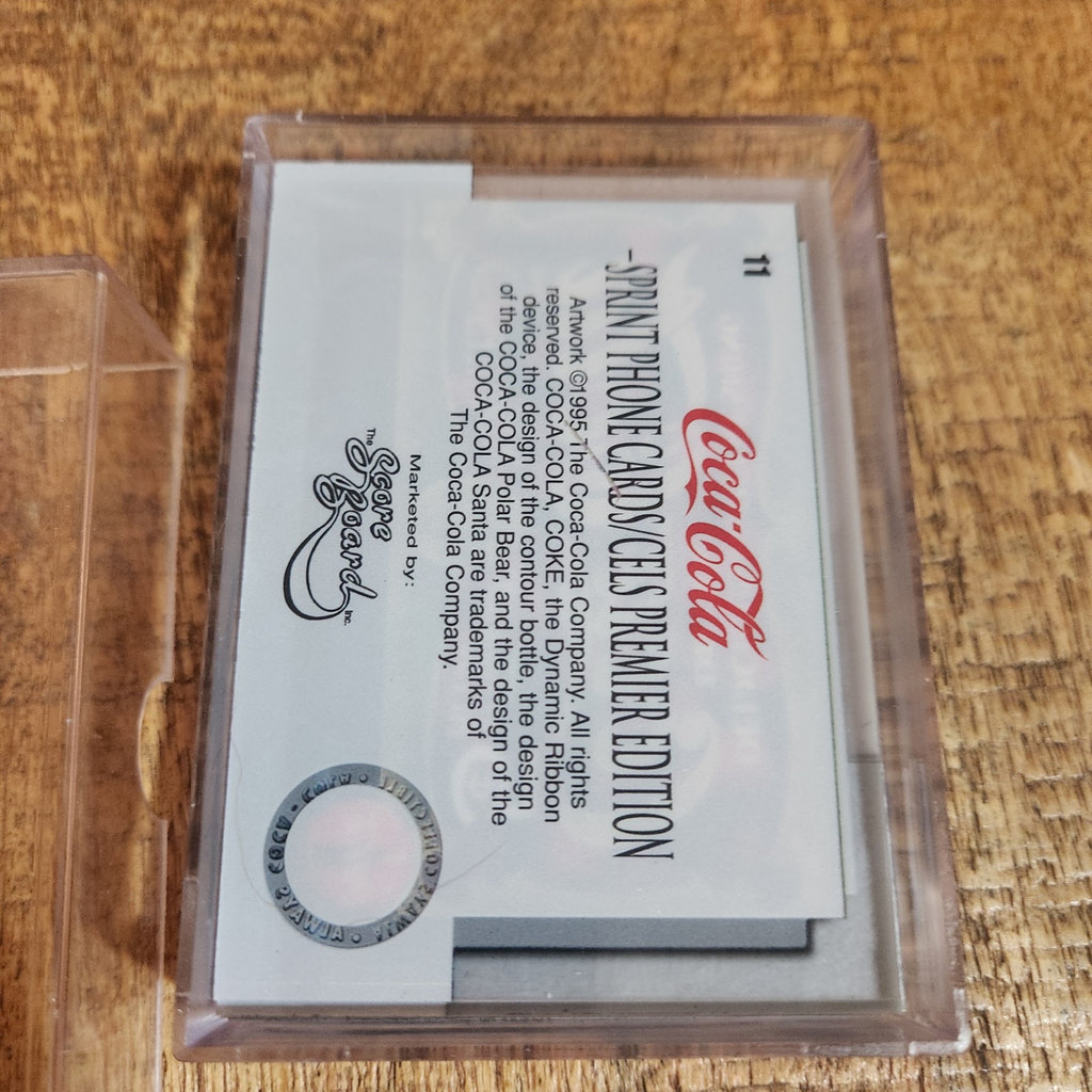 Coca Cola Acetate Trading Cards - image 3 of 5