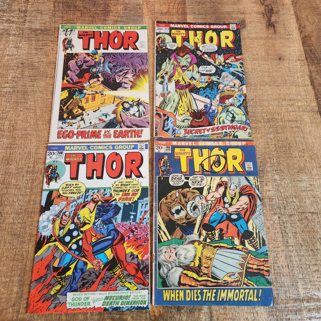 Mighty Thor #109 202 208 212 - image 1 of 5