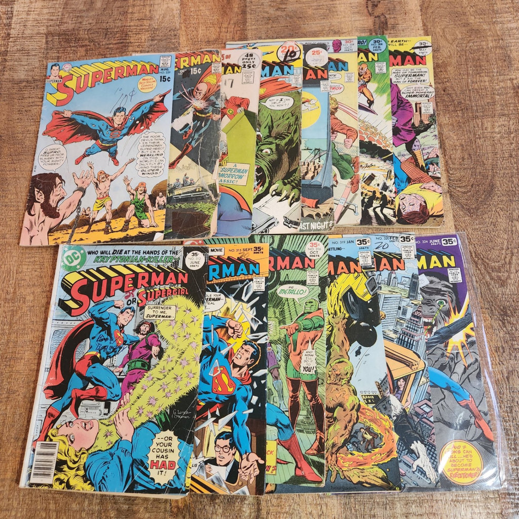 Bronze Age Superman Lot - image 1 of 5