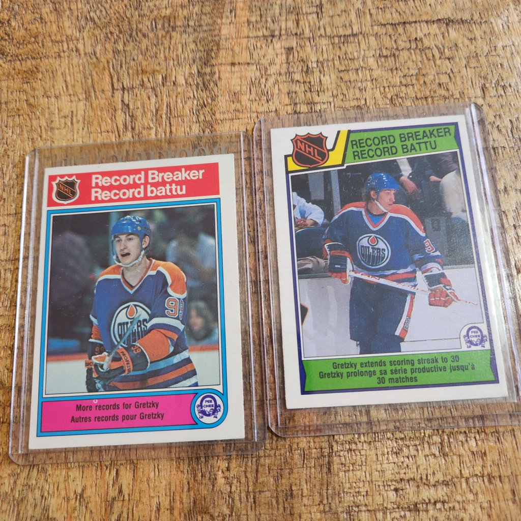 Gretzky Record Breaker Cards - image 1 of 2