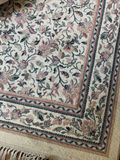 Vintatge Hand Made Rug, Approx. 12x9 - thumbnail 2 of 3