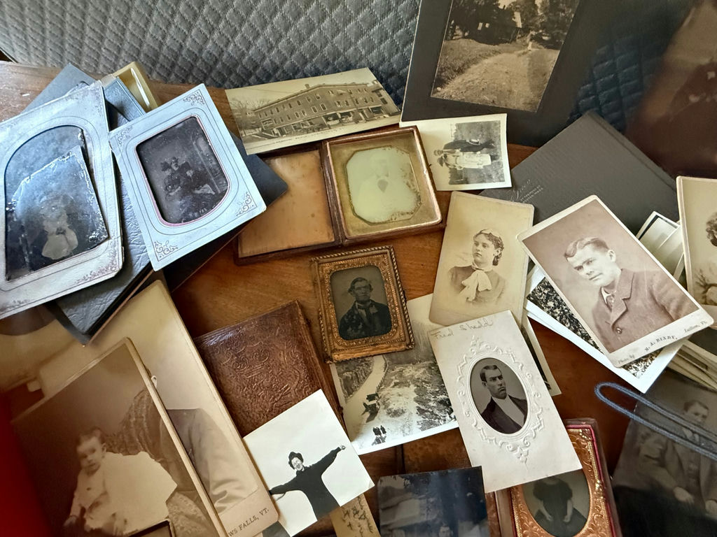 Huge Antique Lot of Photos, Tintypes, RPPC, Some Amazing Photos, Hundreds in this Lot! - image 7 of 13