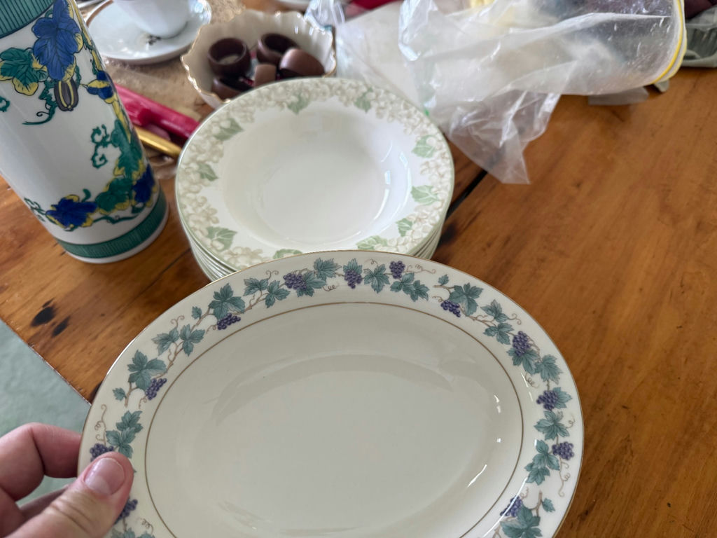 Large Lot of Vintage China, Porcelain, Flatware & Misc. - image 3 of 12