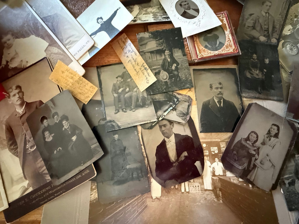 Huge Antique Lot of Photos, Tintypes, RPPC, Some Amazing Photos, Hundreds in this Lot! - image 5 of 13