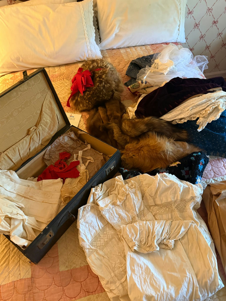 Lot of Antique Clothing, Some Very Early Pieces, Circa. 1850's - image 1 of 5