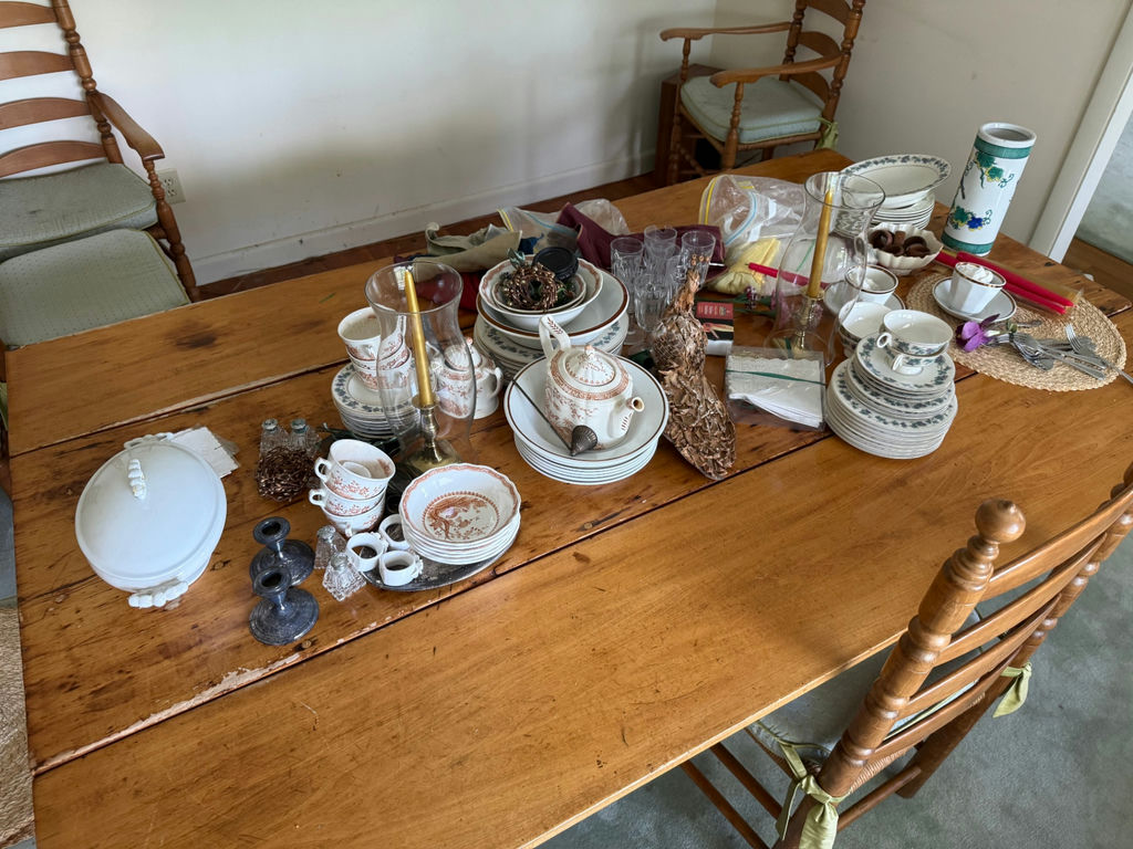 Large Lot of Vintage China, Porcelain, Flatware & Misc. - image 1 of 12