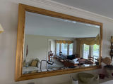 Large Vintage Mirror w/Gilded Frame, Approx. 48x24 - thumbnail 1 of 2