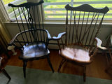 Pair of Antique Windsor Hand Pegged Chairs, Excellent Condition - thumbnail 1 of 5