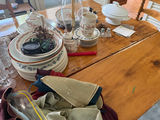 Large Lot of Vintage China, Porcelain, Flatware & Misc. - thumbnail 6 of 12