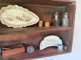 Vintage Shelf Lot of Antiques & Primitives - thumbnail 2 of 4