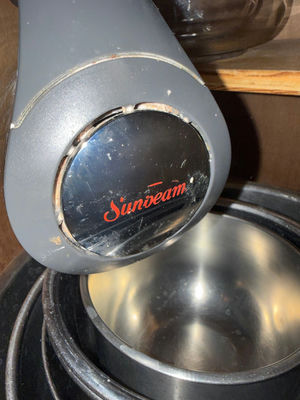 Vintage Sunbeam Mixer w/Original Bowls - Image 1 of 2