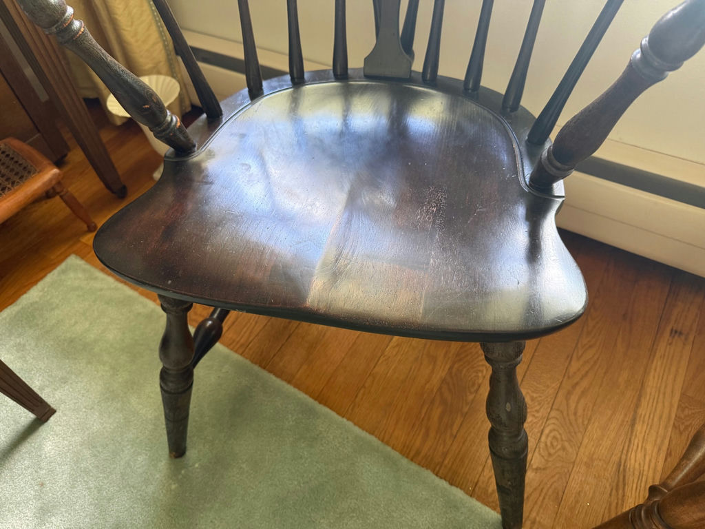 Pair of Antique Windsor Hand Pegged Chairs, Excellent Condition - image 5 of 5