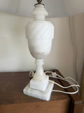 Antique Alabaster Lamp - thumbnail 1 of 2