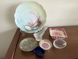 Antique Crystal & Porcelain Lot, All items pictured included - thumbnail 1 of 10