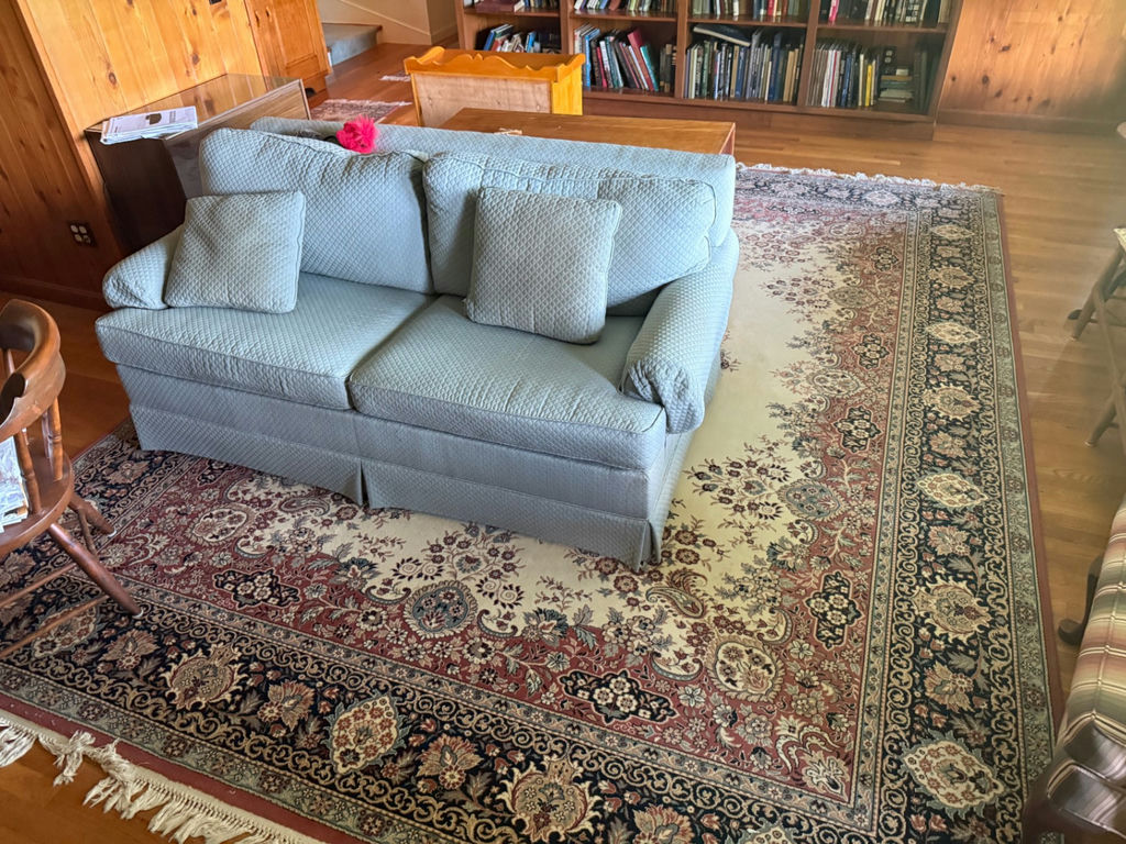 Large Handmade Wool Rug, Approx. 12x9 size, Excellent Condition - image 1 of 4