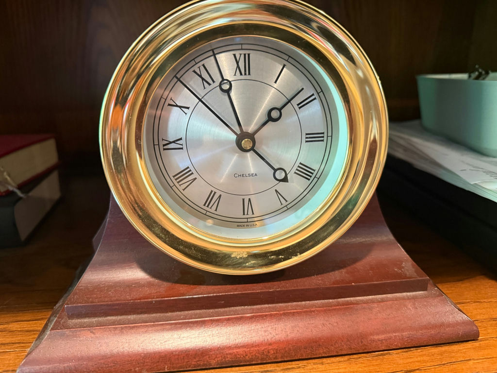 Chelsea Brass Ship's Clock - image 2 of 2