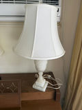 Antique Alabaster Lamp - thumbnail 2 of 2