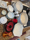 Assorted white ceramic kitchenware and cookware - thumbnail 6 of 8