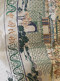 Asian-inspired decorative collection: fan, figurines, lacquerware and textiles - thumbnail 3 of 12