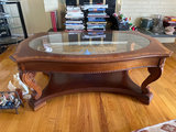 Coffee table with carved legs - thumbnail 5 of 6