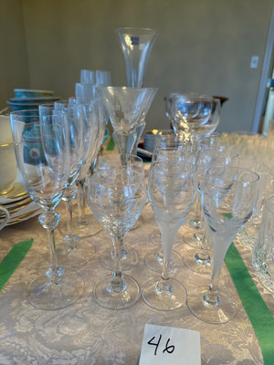 Crystal glassware  - Image 1 of 10