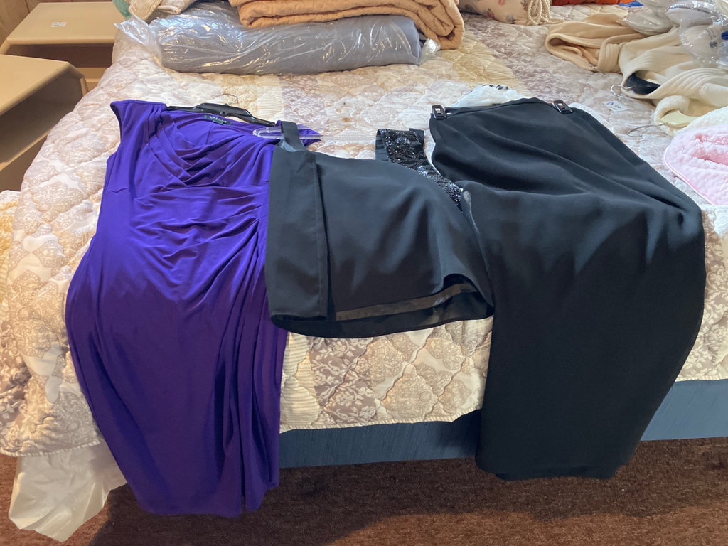 Assorted women's formal wear and outerwear - image 16 of 19