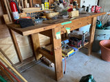 Wooden workbench  - thumbnail 3 of 6