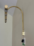Gold Arc Art Lighting Fixture - thumbnail 1 of 6