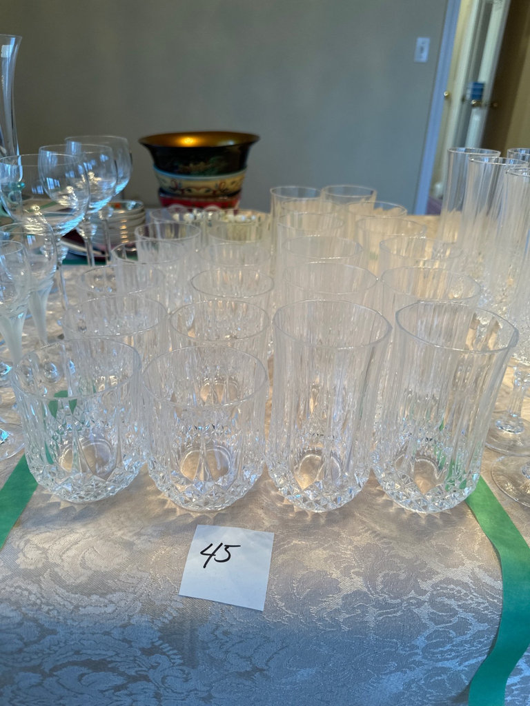 Crystal Glasses - image 2 of 6