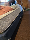 King Bedframe with optional Mattress and split box springs - thumbnail 1 of 5