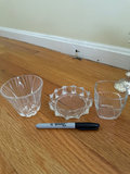 Candle holders, Faux flowers in vases - thumbnail 8 of 11