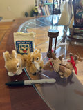 Hand painted trinket box, bird box, figurines, more  - thumbnail 8 of 10