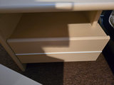 Pair of beige two-drawer nightstands - thumbnail 11 of 13