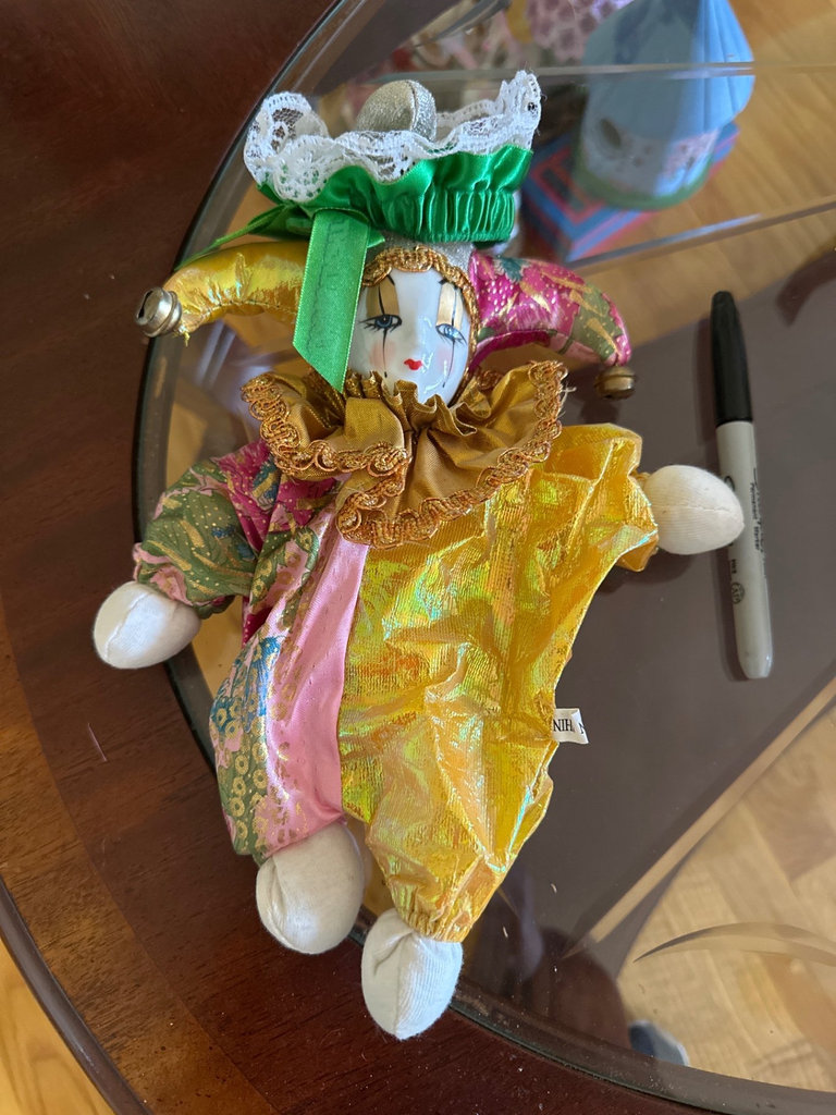 Porcelain dolls,miniature wooden chair, More  - image 4 of 8
