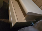 Pair of beige two-drawer nightstands - thumbnail 12 of 13