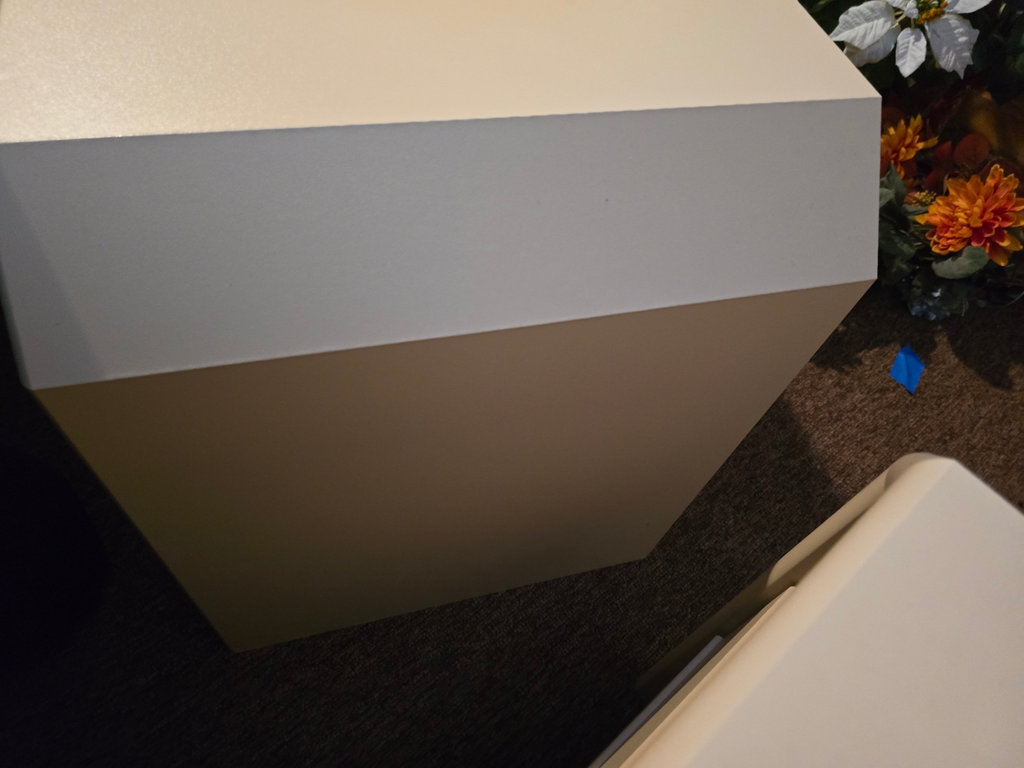 Pair of beige two-drawer nightstands - image 7 of 13