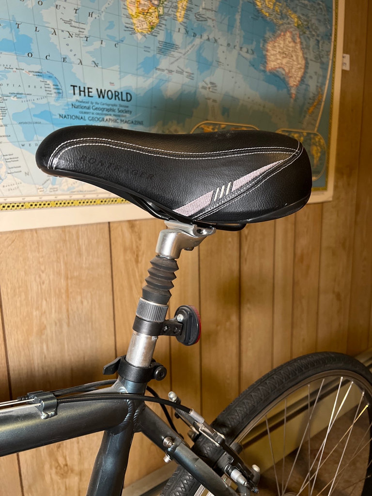 Trek aluminum-frame bicycle with water bottle and front disc brake - image 3 of 5