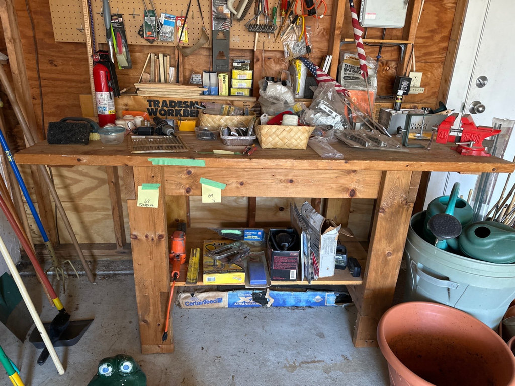 Wooden workbench  - image 1 of 6