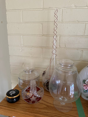 Assorted glassware and decorative keepsakes - Image 1 of 9