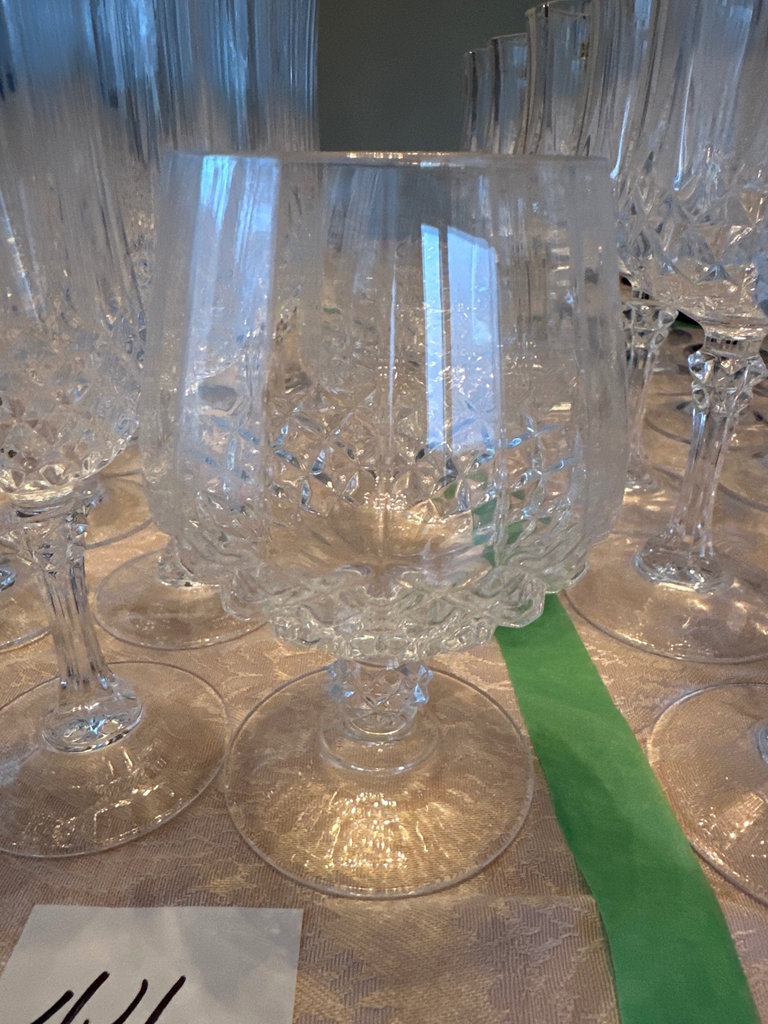 Crystal stemware  - image 2 of 7