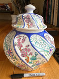 Asian Cerramic vases, Lidded Jar  - thumbnail 8 of 19