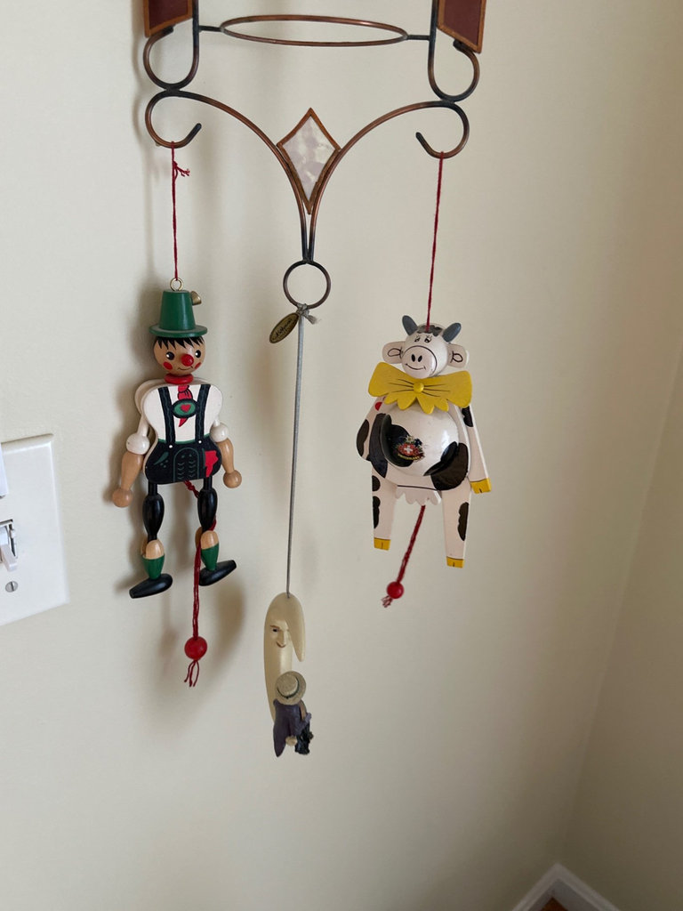 Wind chime, Hanging figurine mobile  - image 1 of 8