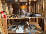 Assorted hardware, electrical components, and tools - thumbnail 1 of 10