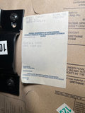 Beige fabric office chair with wheeled base - thumbnail 5 of 5