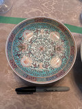 Turquoise Chinese porcelain teapot, bowls, and matching tableware set - thumbnail 2 of 14
