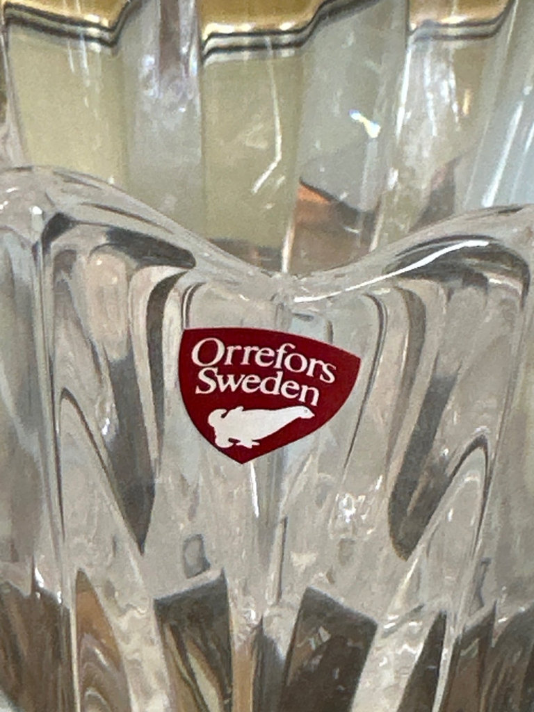 Crystal glass desk clock with bowls and state dishes - image 5 of 13